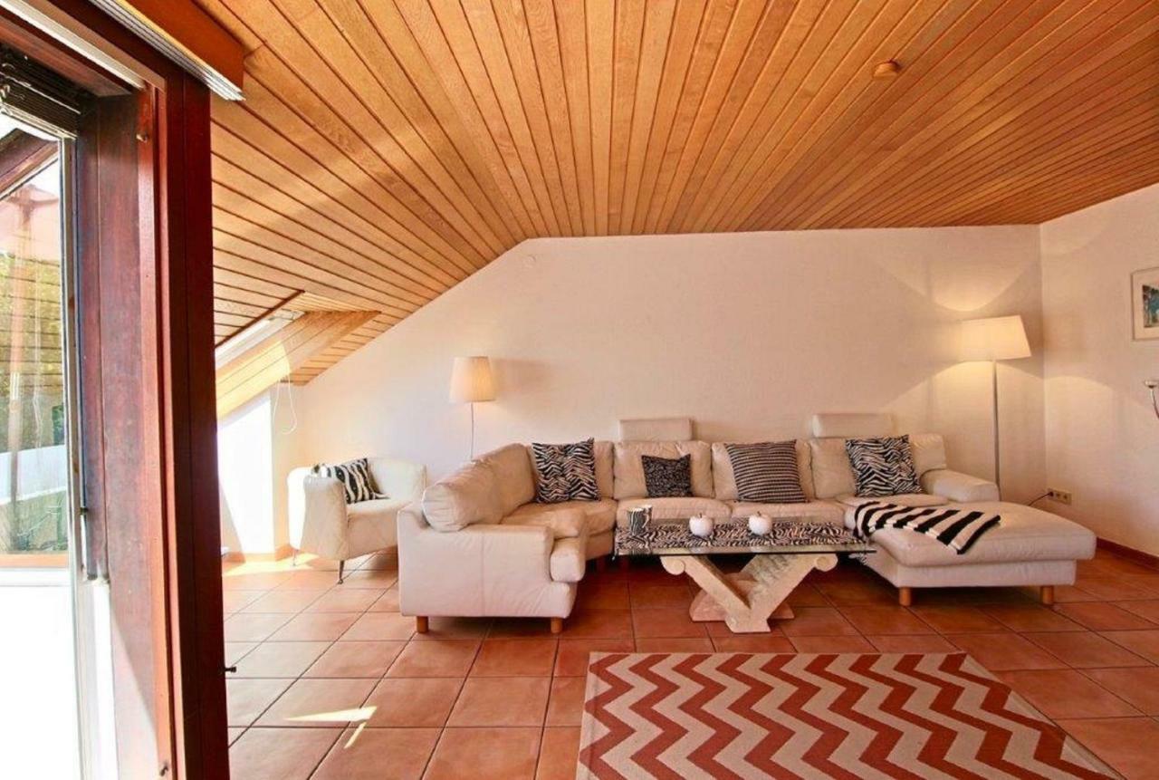 Ferienwohnung mit Seeblick und Dachterrasse in Überlingen Exterior foto